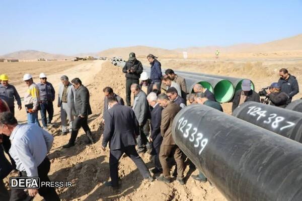 عملیات لوله‌گذاری بزرگترین طرح آبرسانی شمال‌شرق کشور آغاز شد