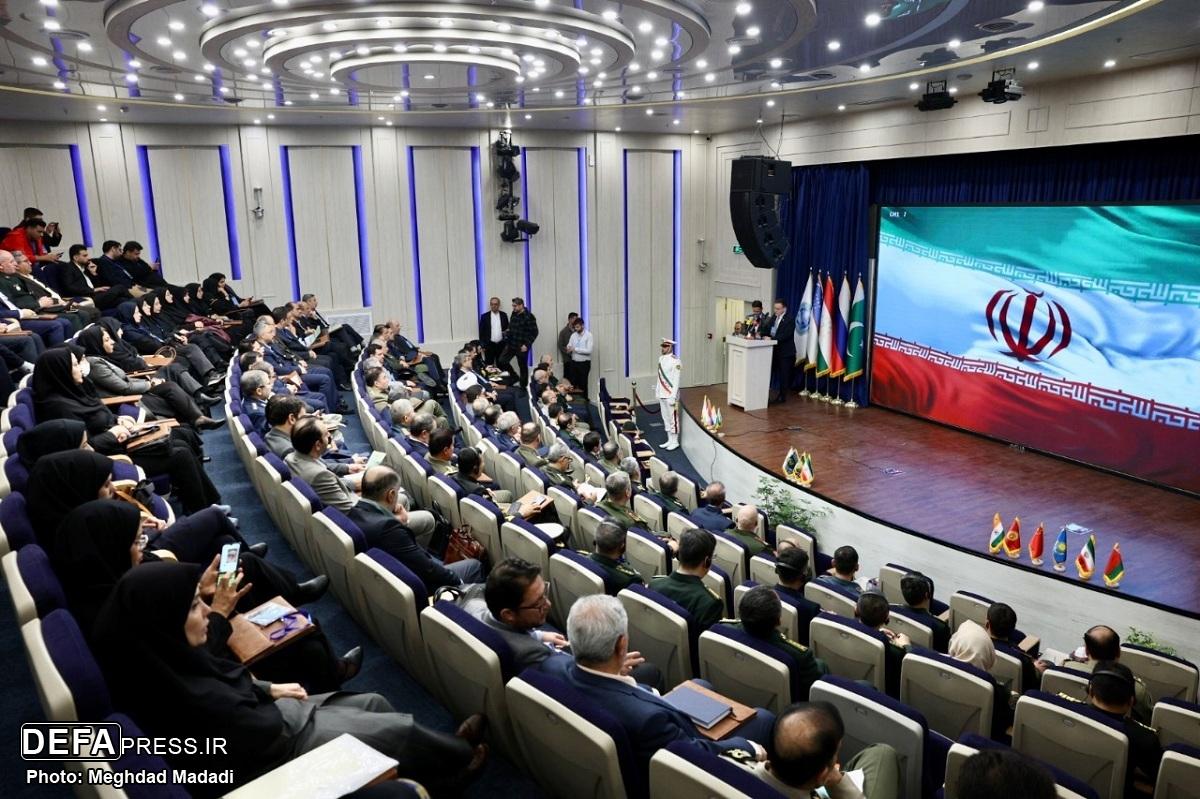 برگزاری افتتاحیه چهارمین همایش بین‌المللی طب نظامی کشور‌های عضو شانگهای