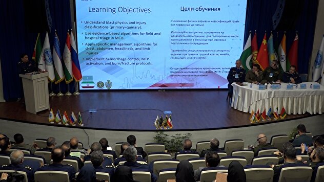 فیلم/ چهارمین همایش بین‌المللی طب نظامی کشور‌های عضو شانگهای