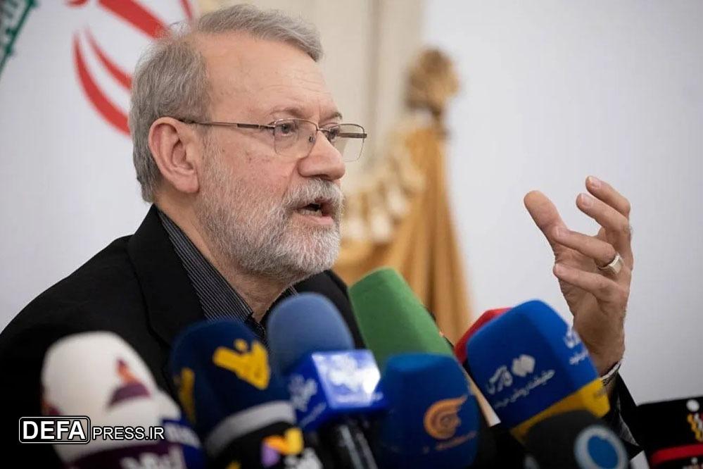لاریجانی: روایت تسلیم شدن ایران تفسیری حماقتآمیز است لاریجانی: روایت تسلیم شدن ایران تفسیری حماقتآمیز است