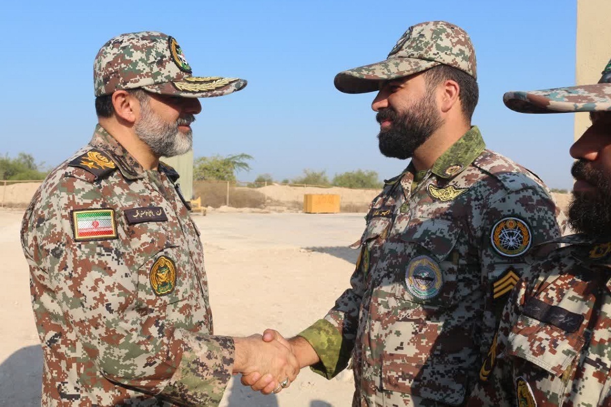 بازدید معاون هماهنگ‌کننده «نپاجا» از منطقه پدافند هوایی جنوب