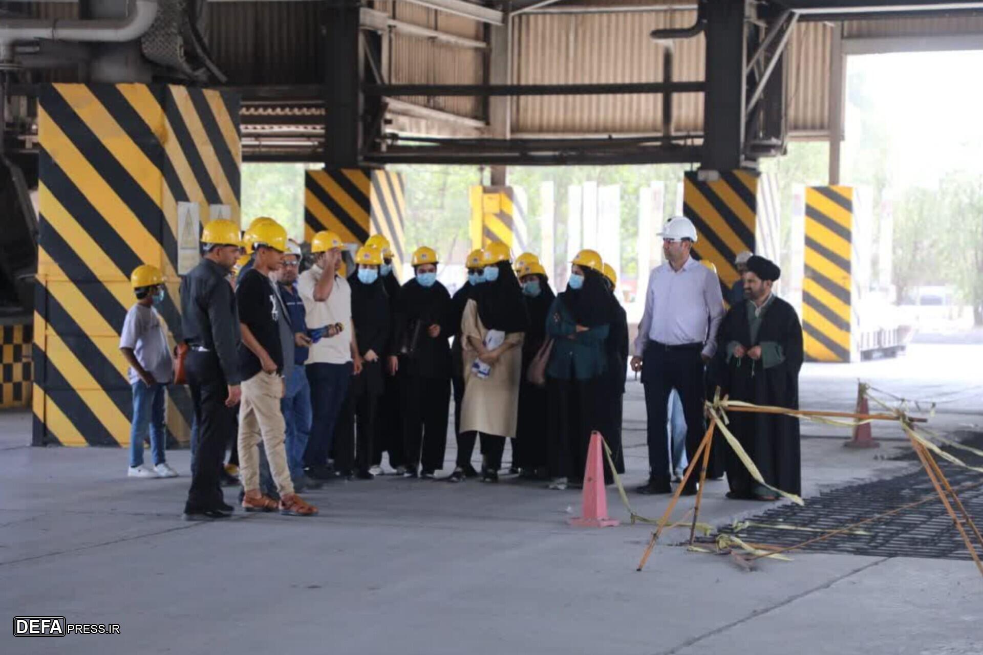 اردوی راهیان پیشرفت ویژه فرزندان شاهد و ایثارگر در شرکت آلومینیوم المهدی برگزار شد