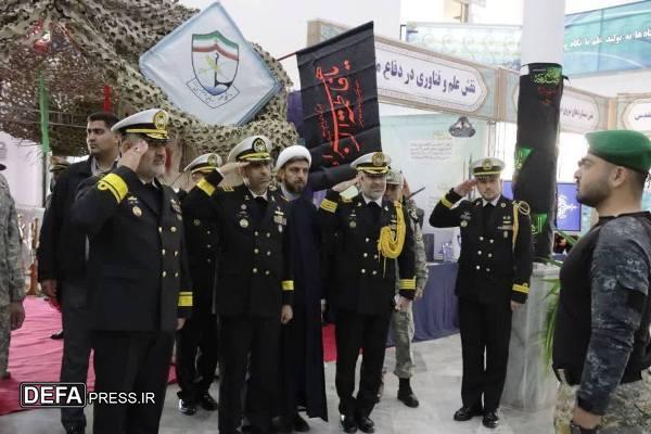بازدید فرمانده نیروی دریایی ارتش از نمایشگاه هیئت معارف جنگ شهید «صیاد شیرازی»+ تصاویر