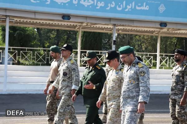 بازدید دانشجویان دانشگاه امام حسین (ع) از دانشگاه علوم دریایی امام خمینی+ تصاویر