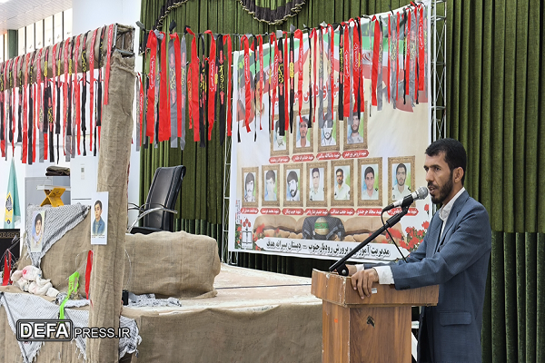 یادواره شهدای امنیت و دانش‌آموز در رودبار جنوب برگزار شد+تصاویر