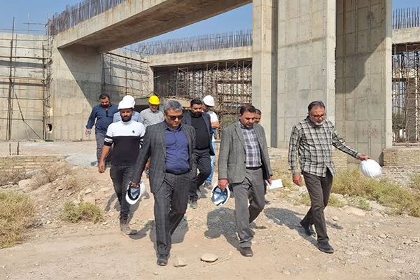 بازدید اعضای شورای فنی استان از پروژه موزه دفاع مقدس و مقاومت خوزستان
