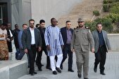بازدید وزیر امنیت کشور بورکینافاسو از موزه ملی انقلاب اسلامی و دفاع مقدس
