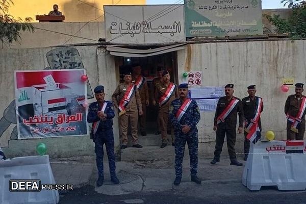 استقرار هزاران نیروی عراقی برای تأمین امنیت انتخابات