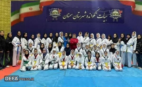 درخشش طلایی دختران و پسران تکواندوکار مقاومت سمنان در جام باشگاه‌ها