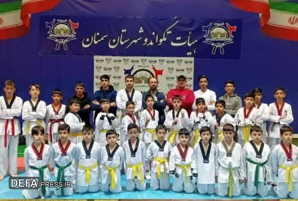 درخشش طلایی دختران و پسران تکواندوکار مقاومت سمنان در جام باشگاه‌ها