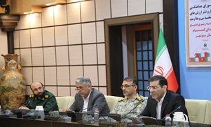 تصاویر/ برگزاری جلسه «شورای هماهنگی حفظ آثار و نشر ارزش‌های دفاع مقدس» و «ستاد استقبال، وداع، تشییع و تدفین شهدای گمنام» در استان بوشهر