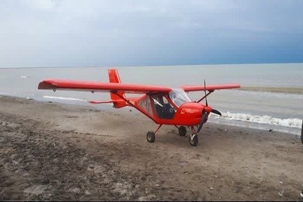 خروج هواپیمای فوق‌سبک از باند فرودگاه نوشهر آسیب جانی نداشت