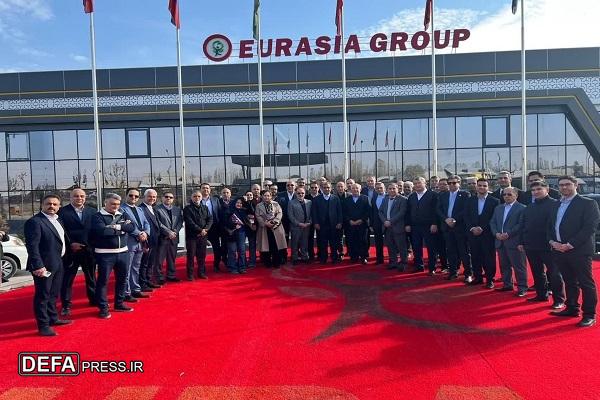 بازدید استاندار خراسان رضوی از سه واحد صنعتی در شهر اوش قرقیزستان