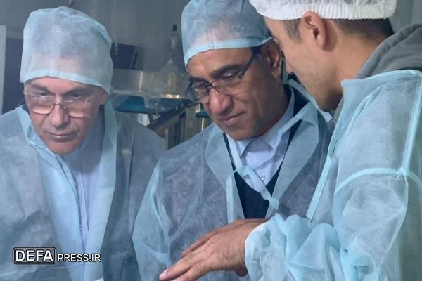 بازدید استاندار خراسان رضوی از سه واحد صنعتی در شهر اوش قرقیزستان