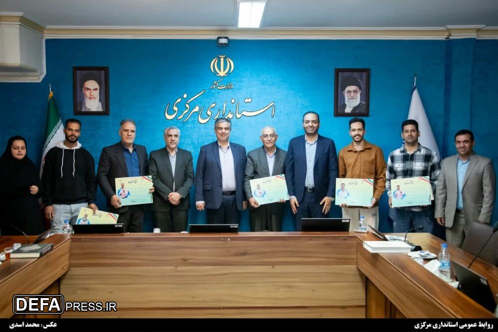 بدرقه نمایندگان اعزامی استان مرکزی به المپیک ناشنوایان