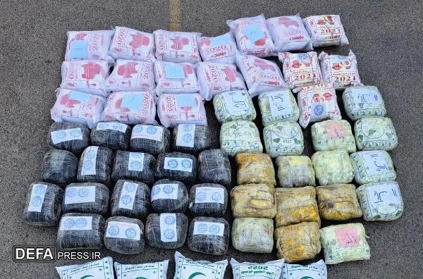 درگیری مسلحانه و کشف مواد مخدر در مرز‌های تایباد