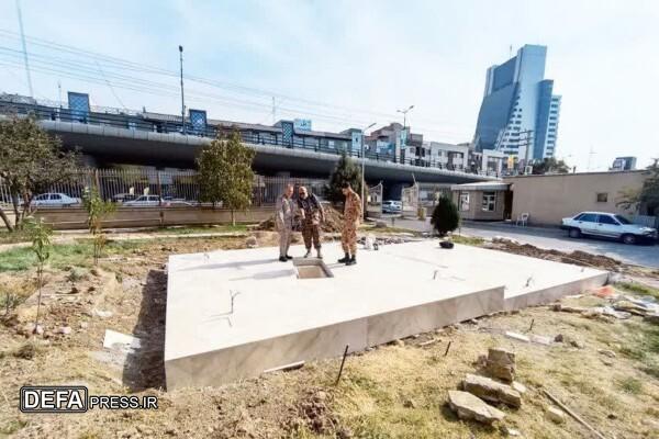 سرهنگ امیری مقدم از روند تکمیل یادمان شهید گمنام در باغستان جهاد کشاورزی قزوین بازدید کرد سرهنگ امیری مقدم از روند تکمیل یادمان شهید گمنام در باغستان جهاد کشاورزی قزوین بازدید کرد