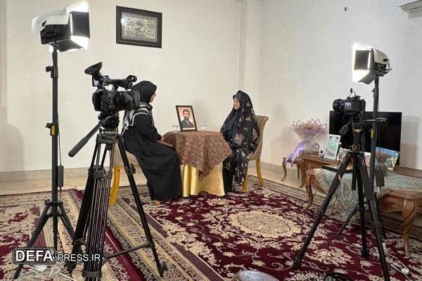 ضبط تاریخ شفاهی همسر شهید «بابکی» در آمل ضبط تاریخ شفاهی همسر شهید «بابکی» در آمل