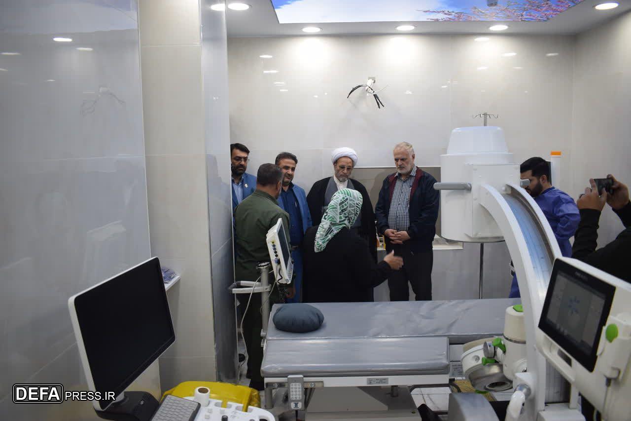افتتاح بخش‌های جدید درمانگاه شهید صنیع‌خانی با حضور مسئول نمایندگی ولی‌فقیه در نیروی هوافضا