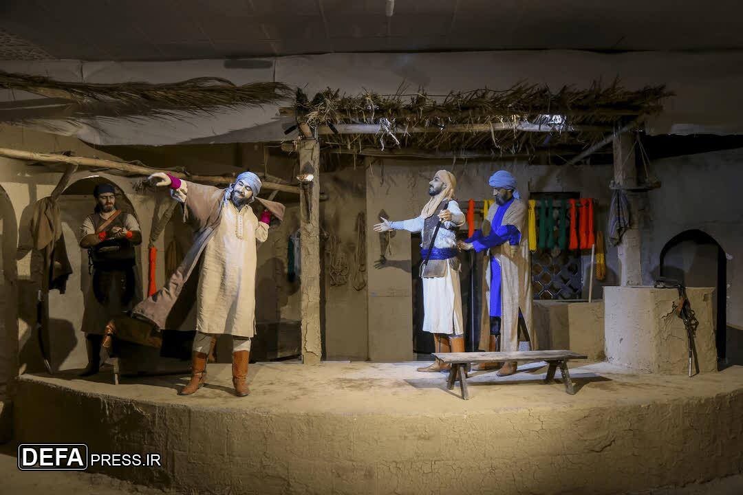 برپایی سوگواره نمایشی کوچه بنیهاشم با شعار «فاطمهام المقاومه» در قم برپایی سوگواره نمایشی کوچه بنیهاشم با شعار «فاطمهام المقاومه» در قم