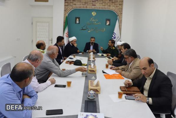 برگزاری نشست شورای حفظ آثار و نشر ارزش‌های دفاع مقدس و مقاومت شهرستان اشکذر+ تصاویر