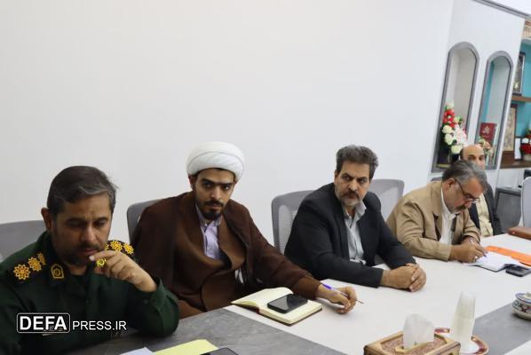 برگزاری نشست شورای حفظ آثار و نشر ارزش‌های دفاع مقدس و مقاومت شهرستان اشکذر+ تصاویر