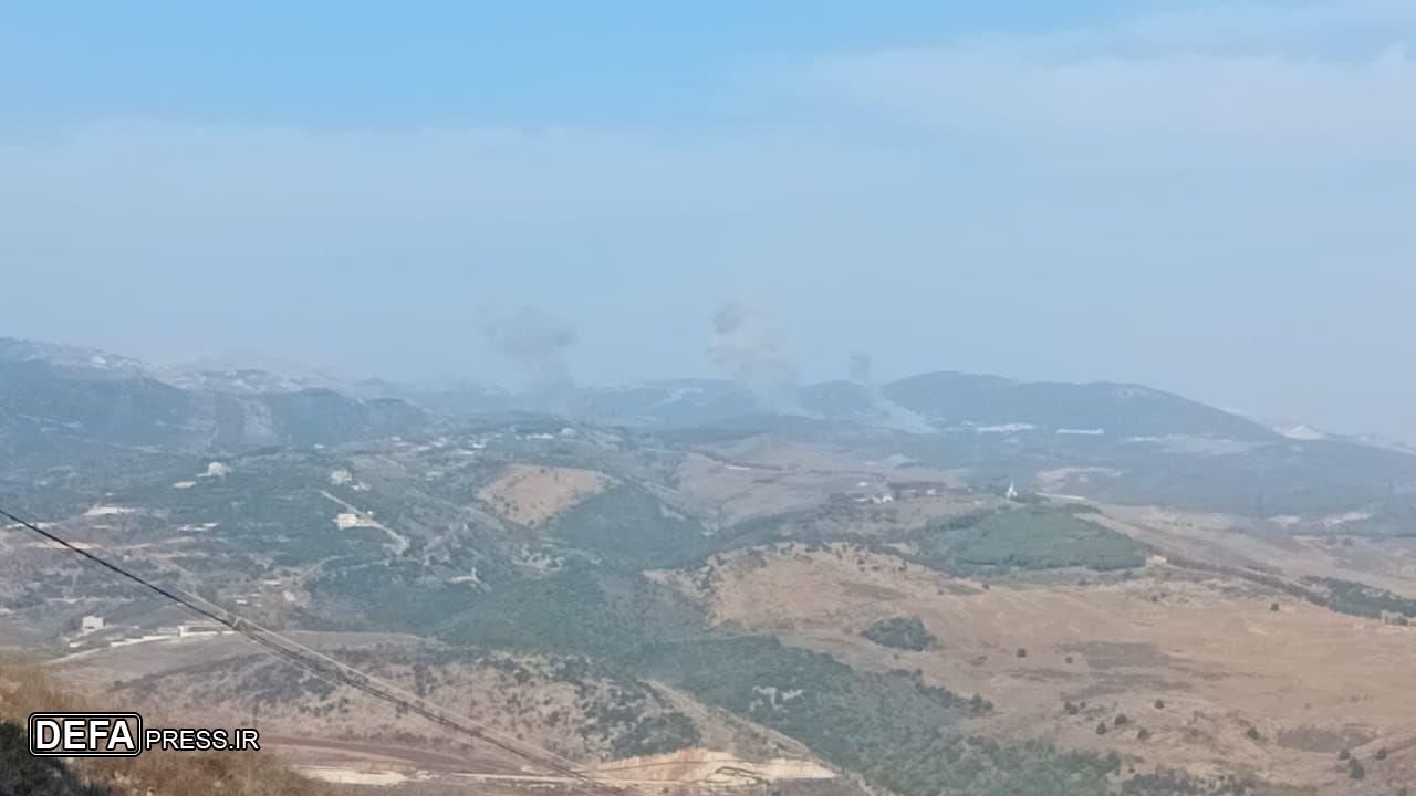 حمله رژیم صهیونیستی به مناطقی در جنوب لبنان