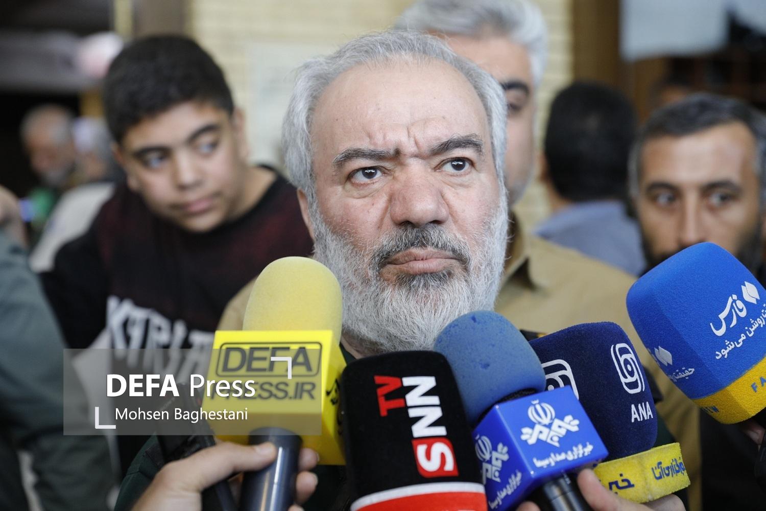 سردار فدوی مراسم بزرگداشت شهادت شهید طهرانیمقدم و شهدای هوافضای سپاه