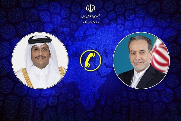 گفتوگوی تلفنی وزیران امور خارجه ایران و قطر گفتوگوی تلفنی وزیران امور خارجه ایران و قطر