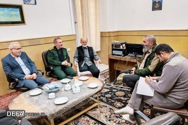 نشست هماهنگی برگزاری مراسم شب وداع شهدای گمنام در مسجد امام حسن عسکری(ع) قزوین برگزار شد