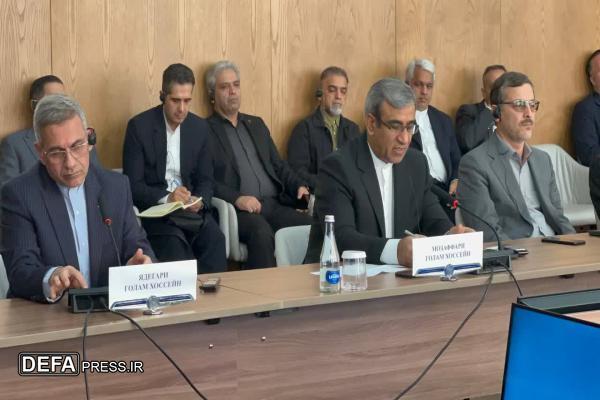 استاندار خراسان رضوی در دیدار با وزیر سرمایه گذاری قرقیزستان: قرقیزستان، فرصت همکاریهای نوین اقتصادی و مالی برای ایران است استاندار خراسان رضوی در دیدار با وزیر سرمایه گذاری قرقیزستان: قرقیزستان، فرصت همکاریهای نوین اقتصادی و مالی برای ایران است