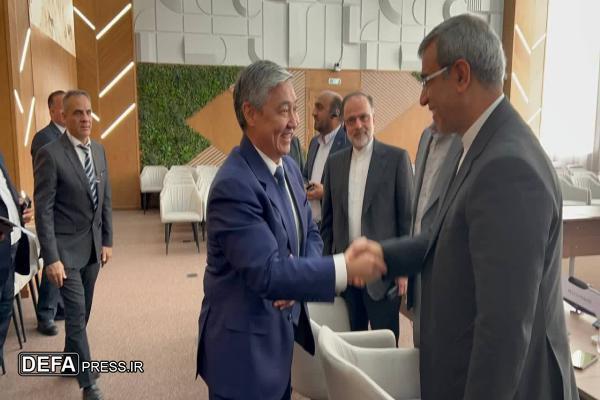 استاندار خراسان رضوی در دیدار با وزیر سرمایه گذاری قرقیزستان: قرقیزستان، فرصت همکاریهای نوین اقتصادی و مالی برای ایران است استاندار خراسان رضوی در دیدار با وزیر سرمایه گذاری قرقیزستان: قرقیزستان، فرصت همکاریهای نوین اقتصادی و مالی برای ایران است