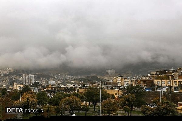 نخستین موج بارش پاییزی به استان کردستان وارد شد