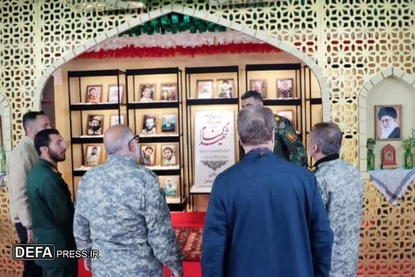 سرهنگ پاسدار امیری مقدم از محفل شهدایی شهر محمدیه بازدید کرد سرهنگ پاسدار امیری مقدم از محفل شهدایی شهر محمدیه بازدید کرد
