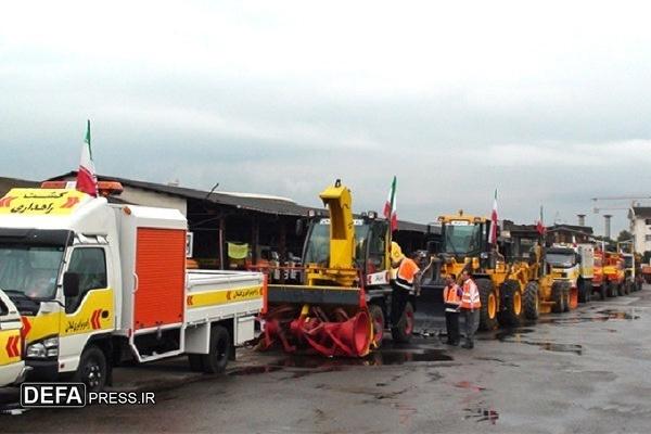 محور‌های مواصلاتی کردستان تحت پوشش عملیات زمستانی قرار گرفت