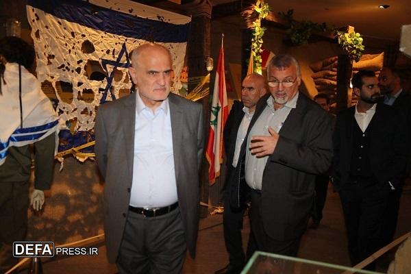 بازدید معاون سیاسی رئیس پارلمان لبنان از سراسرنمای مقاومت شهید سلیمانی بازدید معاون سیاسی رئیس پارلمان لبنان از سراسرنمای مقاومت شهید سلیمانی