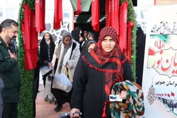 اعزام چهار مرحله‌ای دانش‌آموزان بیرجندی به راهیان نور