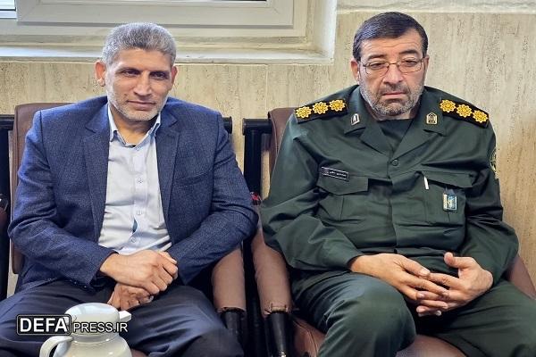 سرهنگ سلامی: شهدا واسطه رزق الهی هستند سرهنگ سلامی: شهدا واسطه رزق الهی هستند