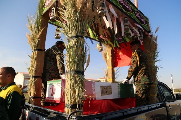 تصاویر/ مراسم استقبال از شهدای گمنام در بیرجند