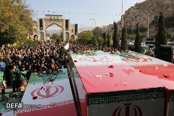 شیراز بوی عطر شهدای گمنام گرفت شیراز بوی عطر شهدای گمنام گرفت