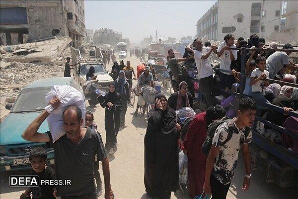 نقشه رژیم صهیونیستی برای کوچاندن مردم فلسطین از نوار غزه نقشه رژیم صهیونیستی برای کوچاندن مردم فلسطین از نوار غزه