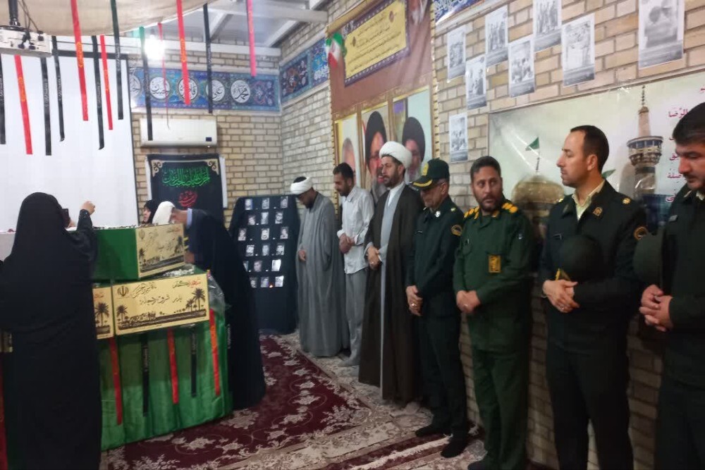 تصاویر/ ورود پیکر شهدای گمنام به خراسان شمالی