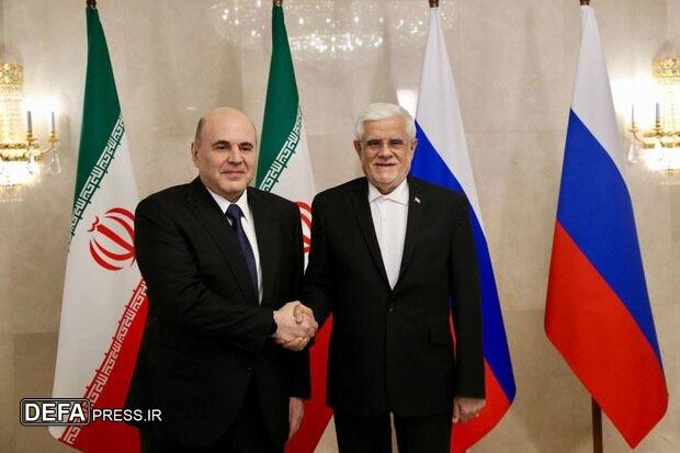 دیدار عارف با نخست وزیر روسیه دیدار عارف با نخست وزیر روسیه