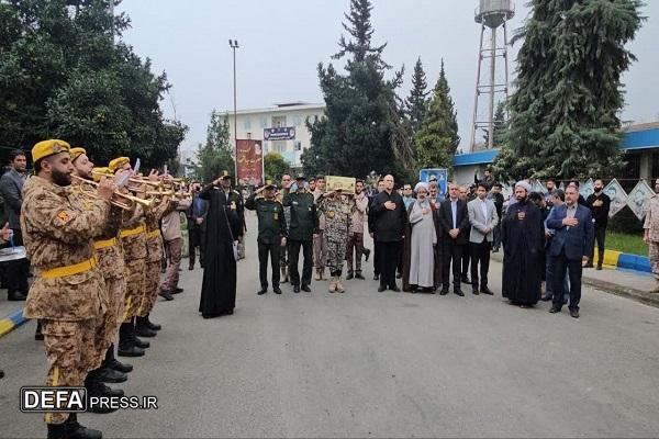 آئین استقبال از شهدای گمنام در مازندران+ تصاویر آئین استقبال از شهدای گمنام در مازندران+ تصاویر