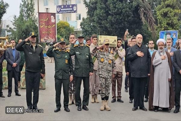 آئین استقبال از شهدای گمنام در مازندران+ تصاویر آئین استقبال از شهدای گمنام در مازندران+ تصاویر