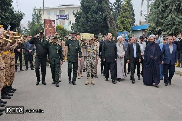 آئین استقبال از شهدای گمنام در مازندران+ تصاویر آئین استقبال از شهدای گمنام در مازندران+ تصاویر