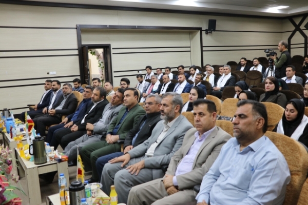 مراسم تحلیف کارآموزان وکالت مرکز وکلای قوه قضائیه کهگیلویه و بویراحمد