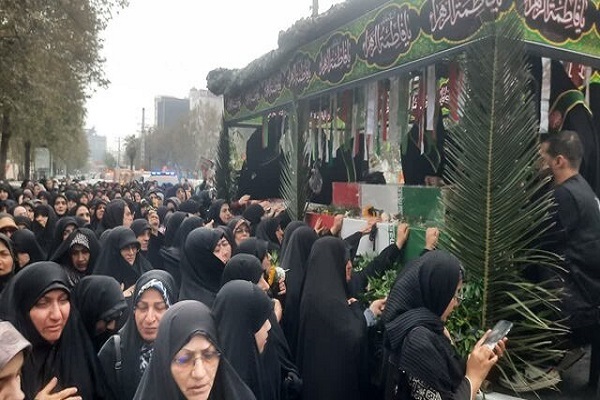 فیلم/ استقبال باشکوه مردم دیار علویان از شهدای گمنام