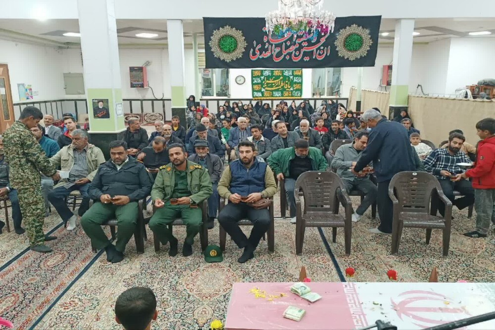 تصاویر/ مراسم شبی با شهید در روستای شهیدپرور غیاث آباد