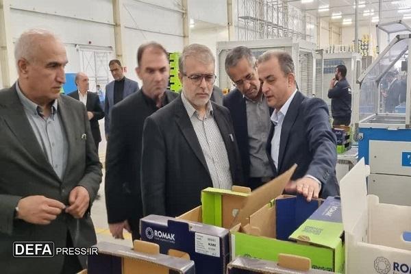 بازدید رئیس کل دادگستری مازندران از پایانه صادرات محصولات کشاورزی روماک بازدید رئیس کل دادگستری مازندران از پایانه صادرات محصولات کشاورزی روماک